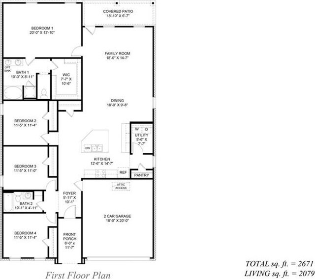 23162 Rosa Blvd, Robert, LA 70455 - plan