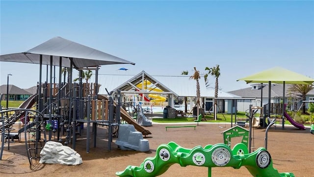 view of communal playground