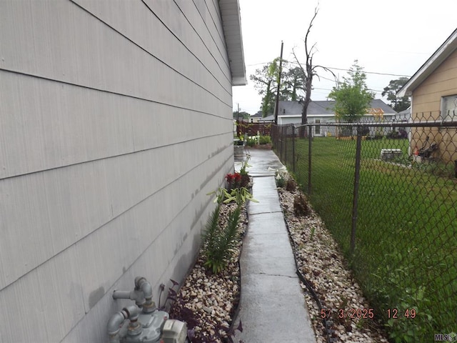 view of side of property