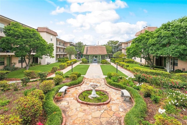 view of community with a residential view