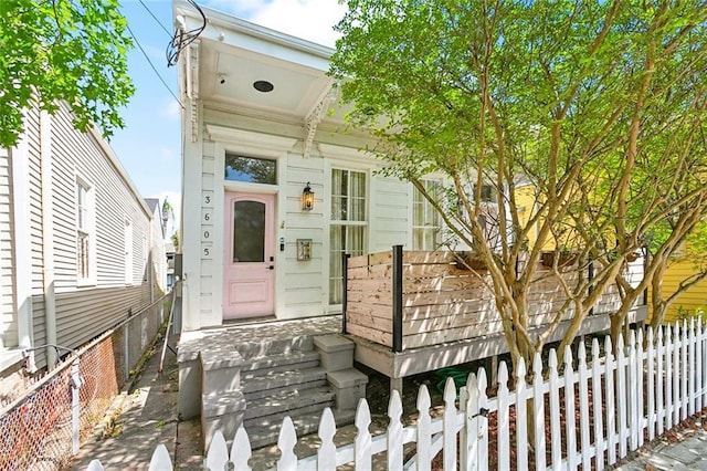 3605 Constance St, New Orleans, LA 70115 - property entrance with fence