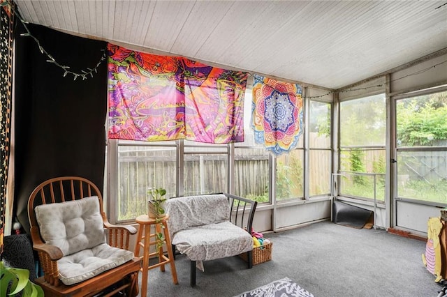 sunroom / solarium featuring plenty of natural light
