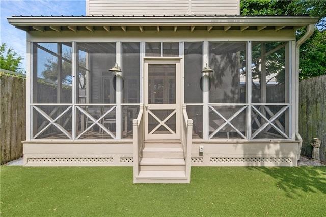 view of entrance to property