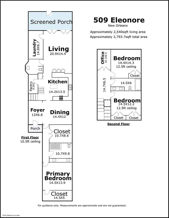 floor plan / room layout