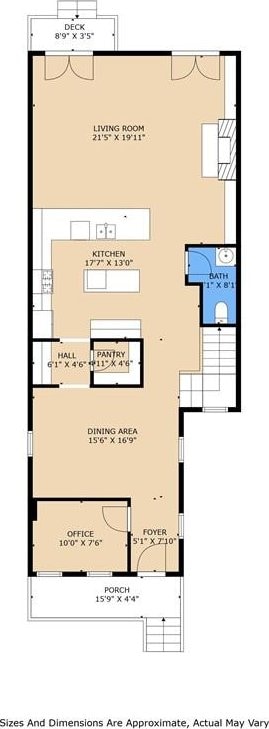 335 Joseph St, New Orleans, LA 70115 - view of layout