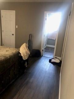 362 W Ave, Harahan, LA 70123 - bedroom with wood finished floors and baseboards