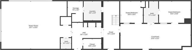 600 Governor Nicholls St, New Orleans, LA 70116 - home floor plan