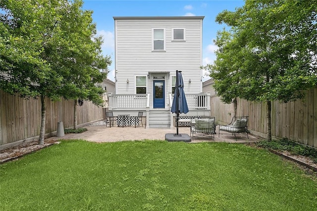 2520 Conti St, New Orleans, LA 70119 - back of house featuring a patio area and a wooden deck