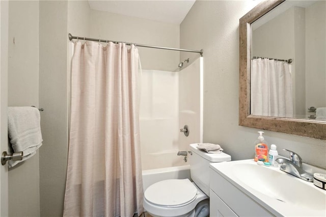 3619-25 Delachaise St, New Orleans, LA 70125 - full bathroom with shower / bath combination with curtain, toilet, and vanity
