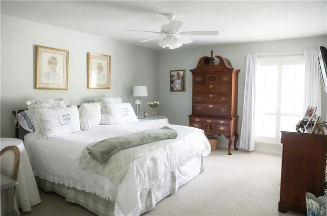 72 Riverdale Dr, Covington, LA 70433 - carpeted bedroom with a ceiling fan