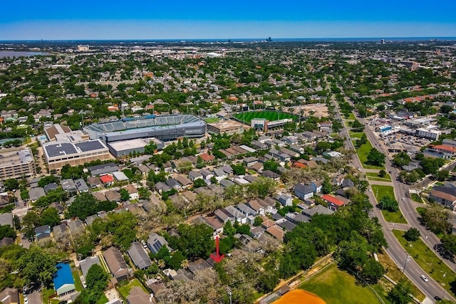 aerial view