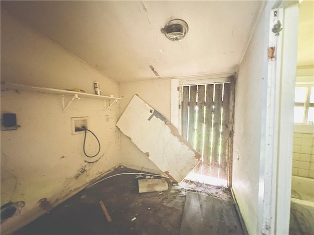 30103 Tricou St, New Orleans, LA 70117 - interior space with hookup for a washing machine