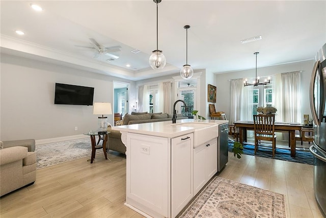 965 Kino St, Diamondhead, MS 39525 - dining room featuring a chandelier, wood finished floors, and baseboards