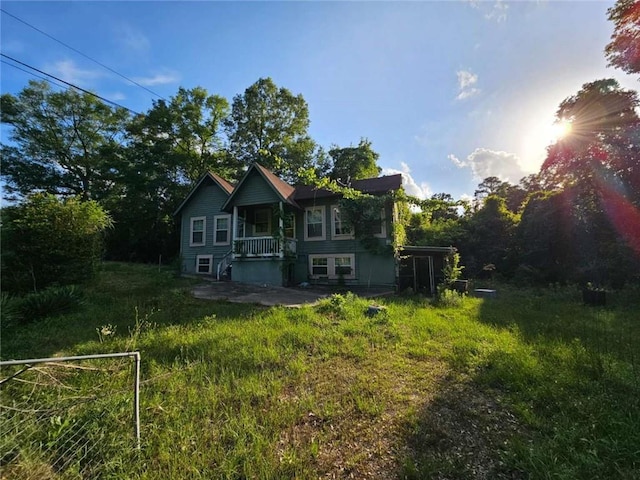 view of back of house