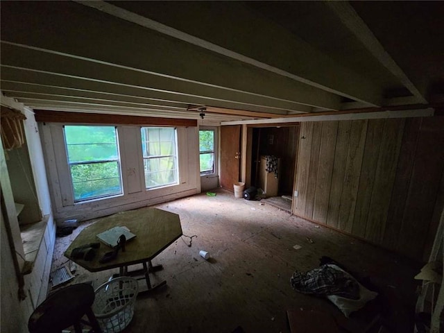 view of unfurnished living room