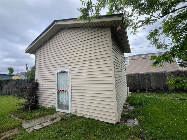 1053 Sandalwood Dr, Harvey, LA 70058 - view of outdoor structure with fence