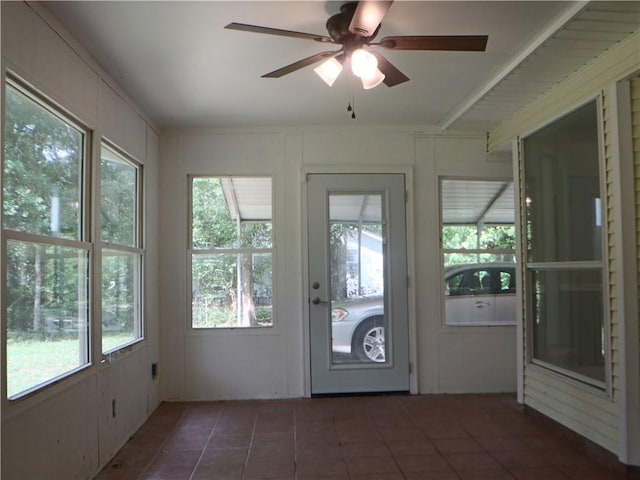 20102 Garland St, Covington, LA 70435 - view of unfurnished sunroom