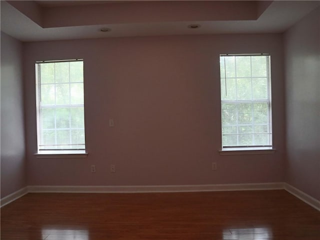 20102 Garland St, Covington, LA 70435 - unfurnished room with wood finished floors, baseboards, healthy amount of natural light, and recessed lighting