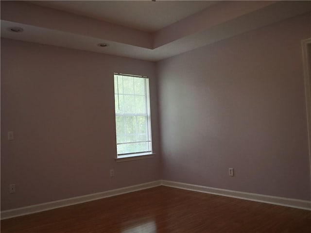 20102 Garland St, Covington, LA 70435 - unfurnished room with dark wood-type flooring and baseboards
