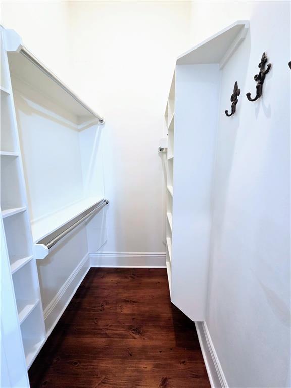 2540 Saint Ann St, New Orleans, LA 70119 - spacious closet with wood finished floors