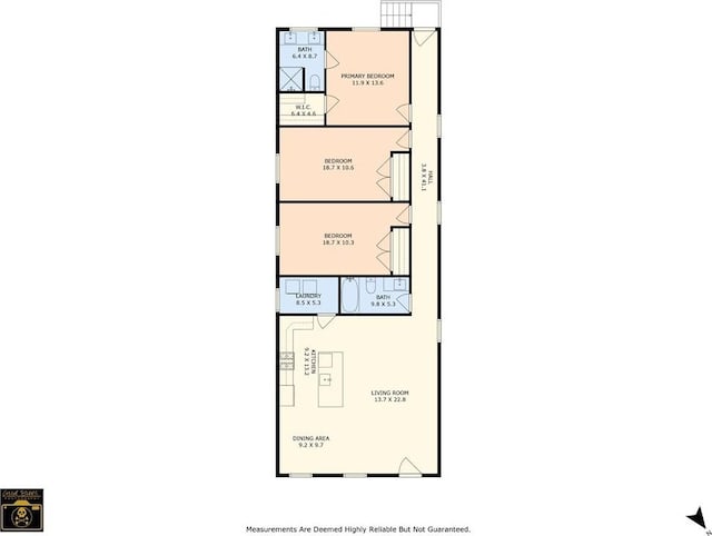 2540 Saint Ann St, New Orleans, LA 70119 - home floor plan