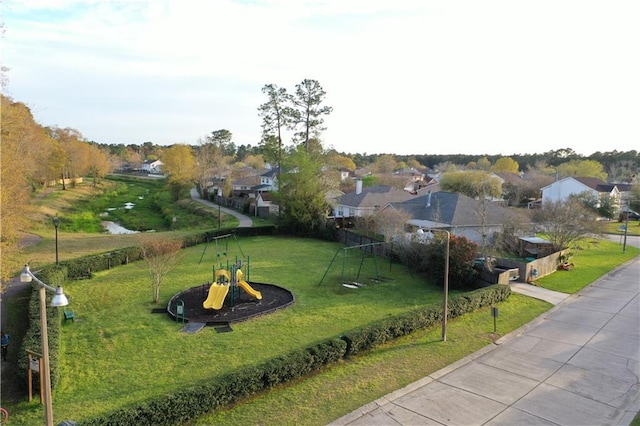 6705 Alisa Dr, Slidell, LA 70460 - view of community featuring a residential view and a yard