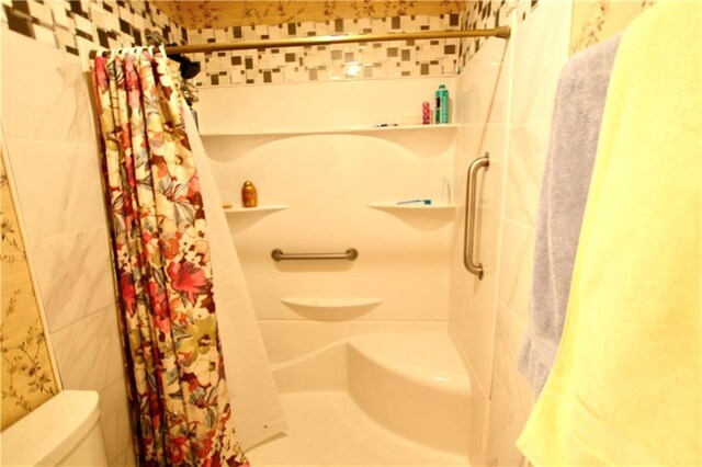 2 Birdie Dr Unit 1D, Slidell, LA 70460 - full bath featuring toilet and a shower stall