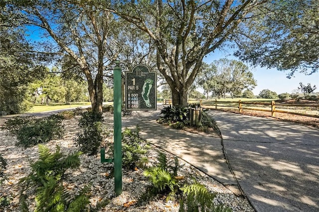 605 Northwoods Dr, Abita Springs, LA 70420 - view of yard with fence