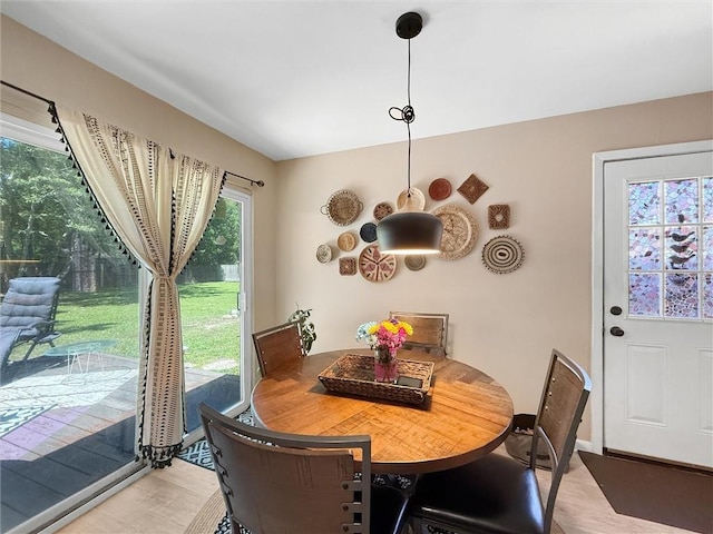 58207 Jefferson Ave, Slidell, LA 70460 - dining room with light wood-style floors