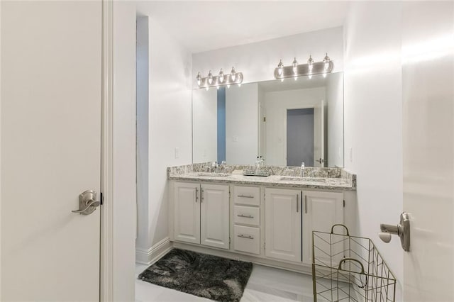 228 Marlin Dr, Slidell, LA 70461 - full bath featuring double vanity