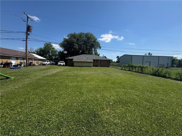 134B First St, Boutte, LA 70039 - view of green lawn
