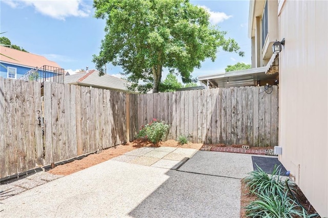 107 10th St Unit 107, New Orleans, LA 70124 - view of patio with a fenced backyard