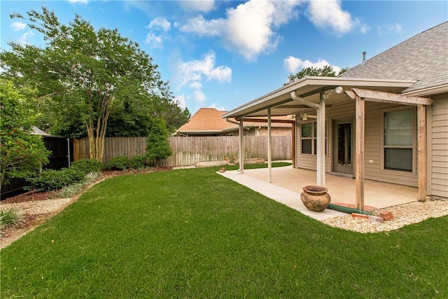 17181 Bridle Path, Hammond, LA 70403 - view of yard featuring a patio area and ceiling fan