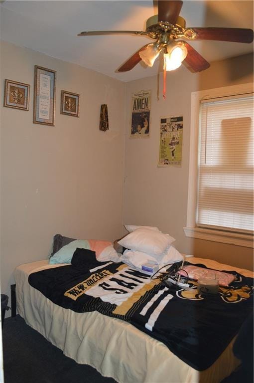 4133 Pauger St, New Orleans, LA 70122 - bedroom with ceiling fan