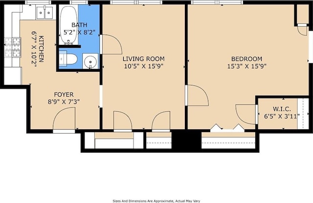 2615 S Carrollton Ave Unit I, New Orleans, LA 70118 - home floor plan