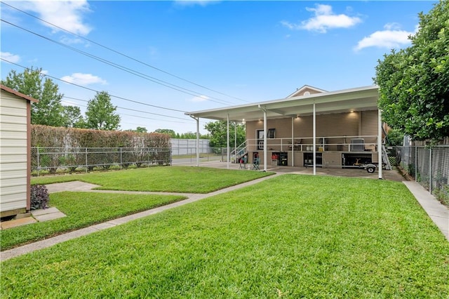 5805 Argonne Blvd, New Orleans, LA 70124 - view of yard featuring a patio area
