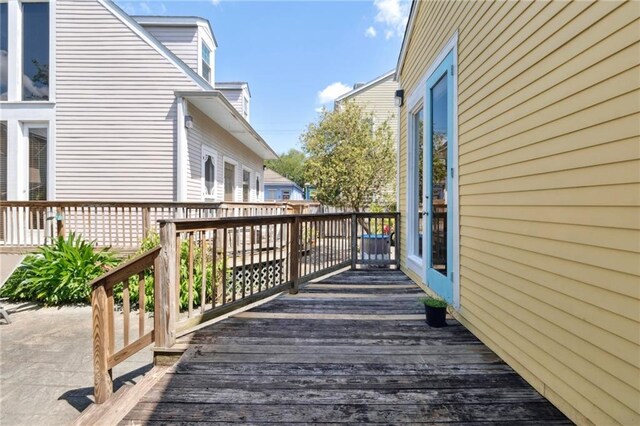 view of deck