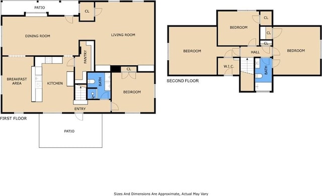 2004 Bluebird St, Slidell, LA 70460 - home floor plan