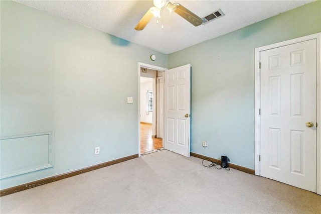 930 Andry St, New Orleans, LA 70117 - unfurnished bedroom featuring carpet floors, baseboards, and ceiling fan