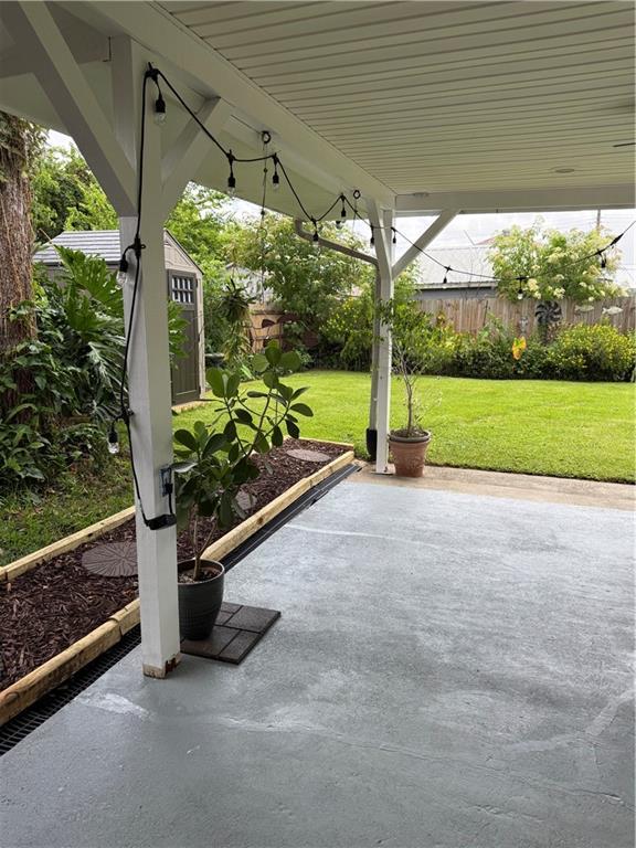 609 N Starrett Rd, Metairie, LA 70003 - view of patio