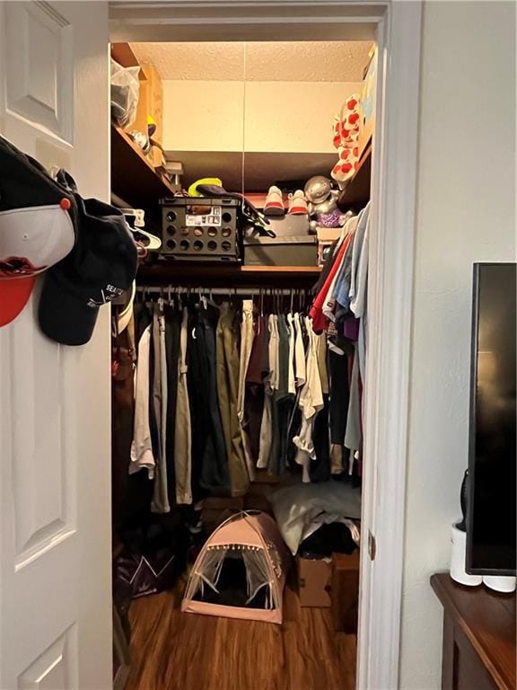 2305 Cleary Ave Unit 106, Metairie, LA 70001 - walk in closet with wood finished floors