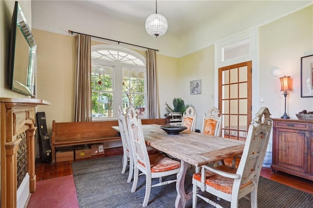 2334 Marengo St, New Orleans, LA 70115 - dining space with wood finished floors