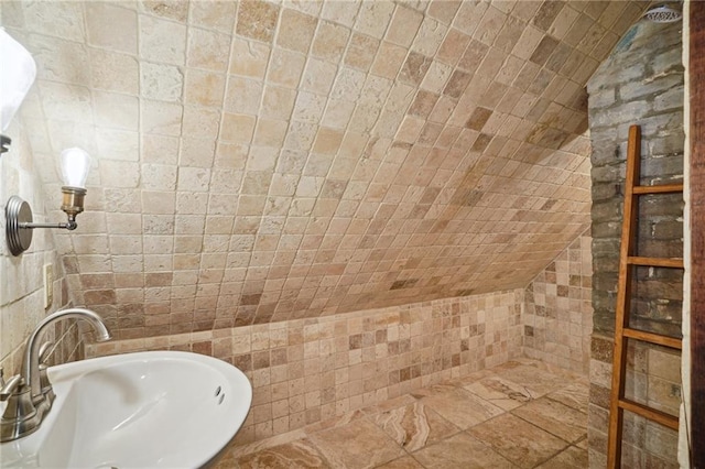 2334 Marengo St, New Orleans, LA 70115 - full bathroom featuring a sink and tiled shower