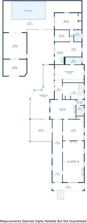 2334 Marengo St, New Orleans, LA 70115 - floor plan / room layout