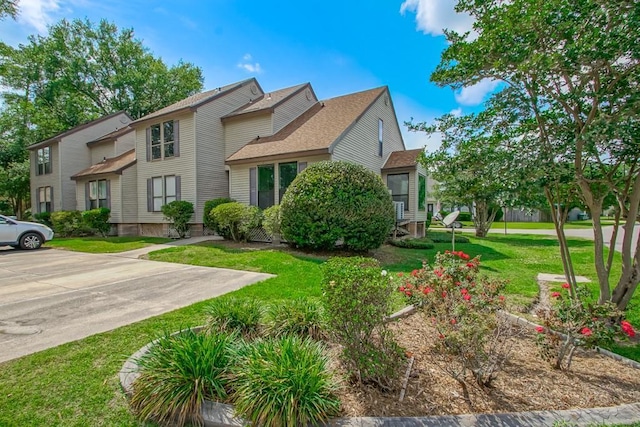 147 W Chamale Cv Unit 147, Slidell, LA 70460 - view of front of home featuring a front yard