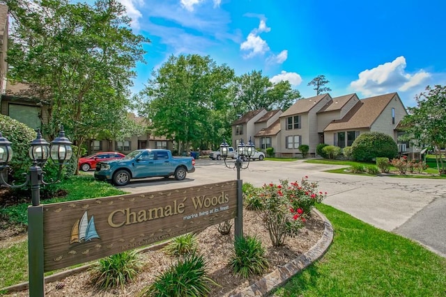 147 W Chamale Cv Unit 147, Slidell, LA 70460 - community sign featuring a residential view
