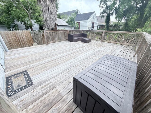 4226 S Carrollton Ave, New Orleans, LA 70119 - view of deck