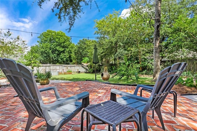 view of patio / terrace