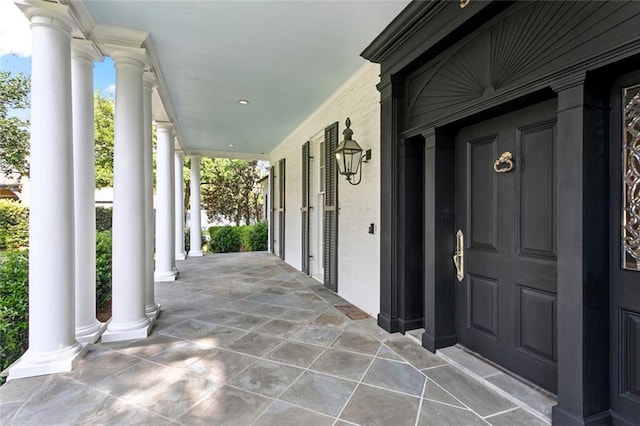 54 Beresford Dr, Metairie, LA 70001 - view of patio / terrace with a porch