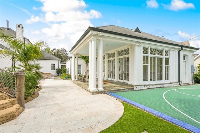 54 Beresford Dr, Metairie, LA 70001 - rear view of property featuring a patio